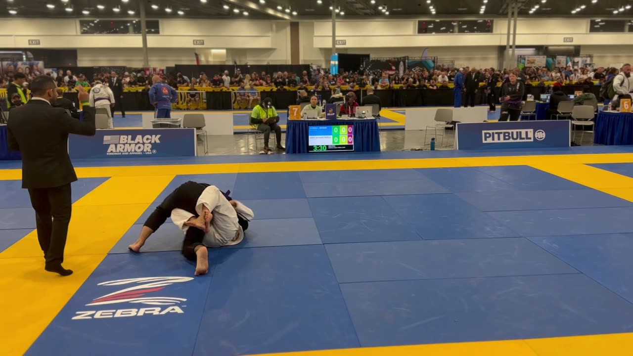 Patrick Ortman Vs David Padilla - Camera #2 - IBJJF World Master 9/2/23