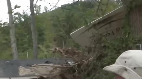 Hurricane Helene destroys man’s childhood home