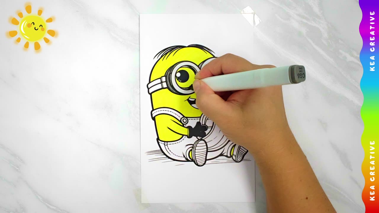 Minions Coloring! Coloring Pages For Childrens. Enjoy!