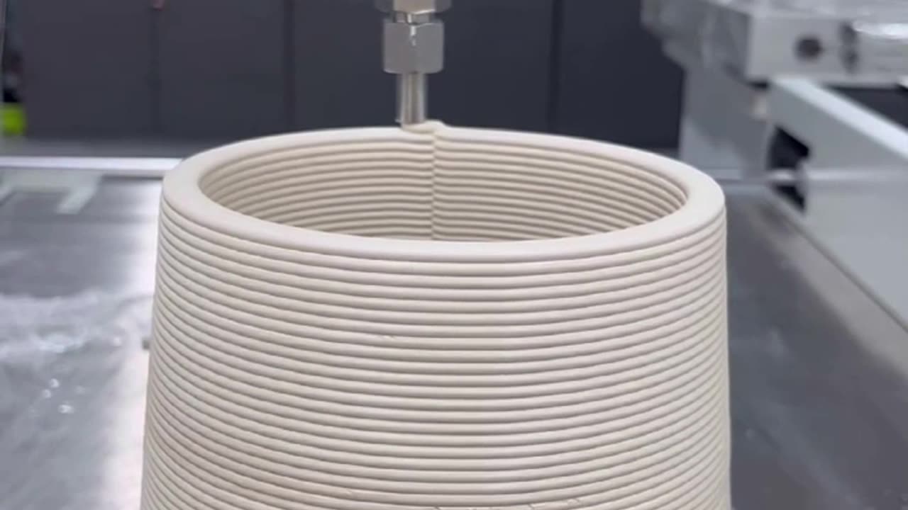 smart 3D clay printing #largeformat3dprinter