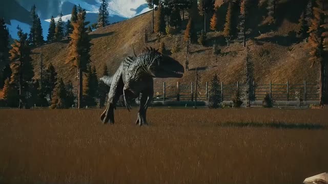 Carnataurus Toro vs Dominion Giganotosaurus, Indoraptor, Indominus Rex, Spinosaurus Dinosaurs Fight