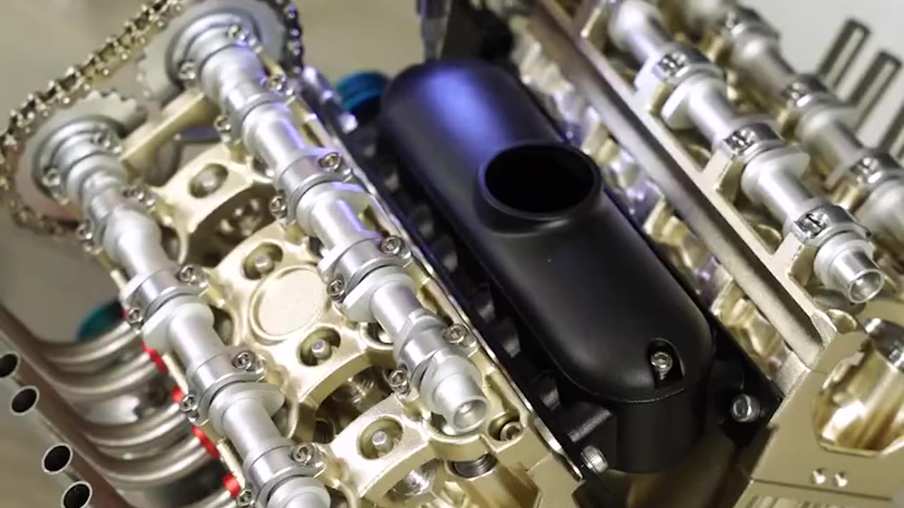 Building a Mini V8 Engine 500+ Piece Assembly Adventure