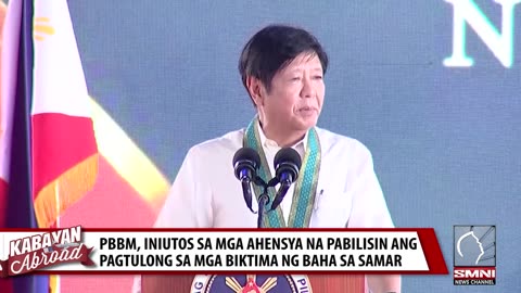 PBBM, iniutos sa mga ahensya na pabilisin ang pagtulong sa mga biktima ng baha sa Samar