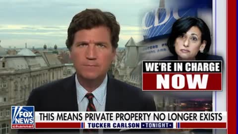 Tucker - Aug 04, 2021 - CDC's Walensky on suspending rent and evictions (illegally).