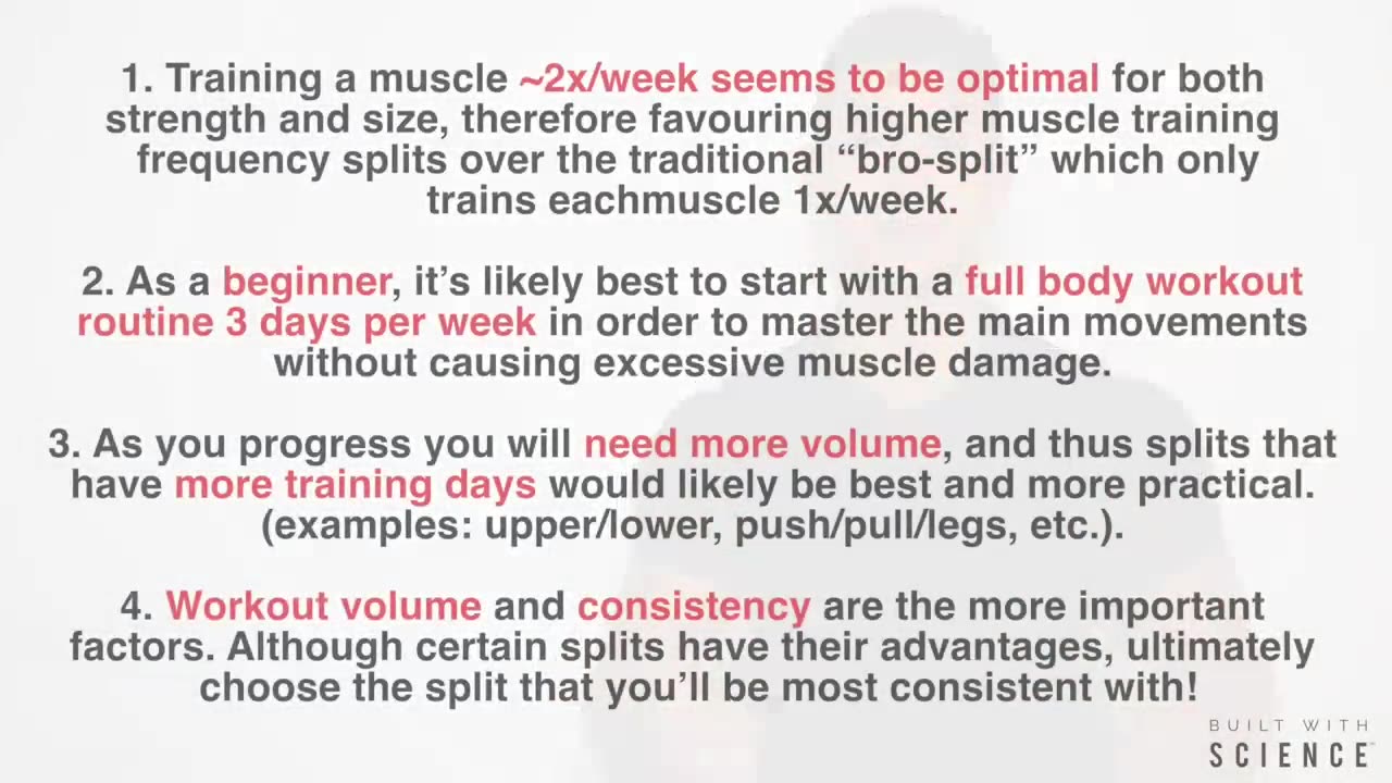 The Best Science-Based Workout Split To Maximize Growth