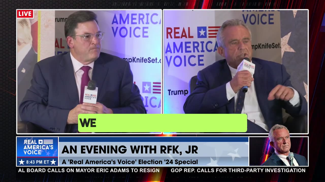 RFK Jr. Tells Michigan Kennedy Supporter to Vote for Trump