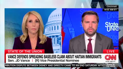 WATCH: J.D. Vance Torches CNN Over Biased Reporting In Heated Interview