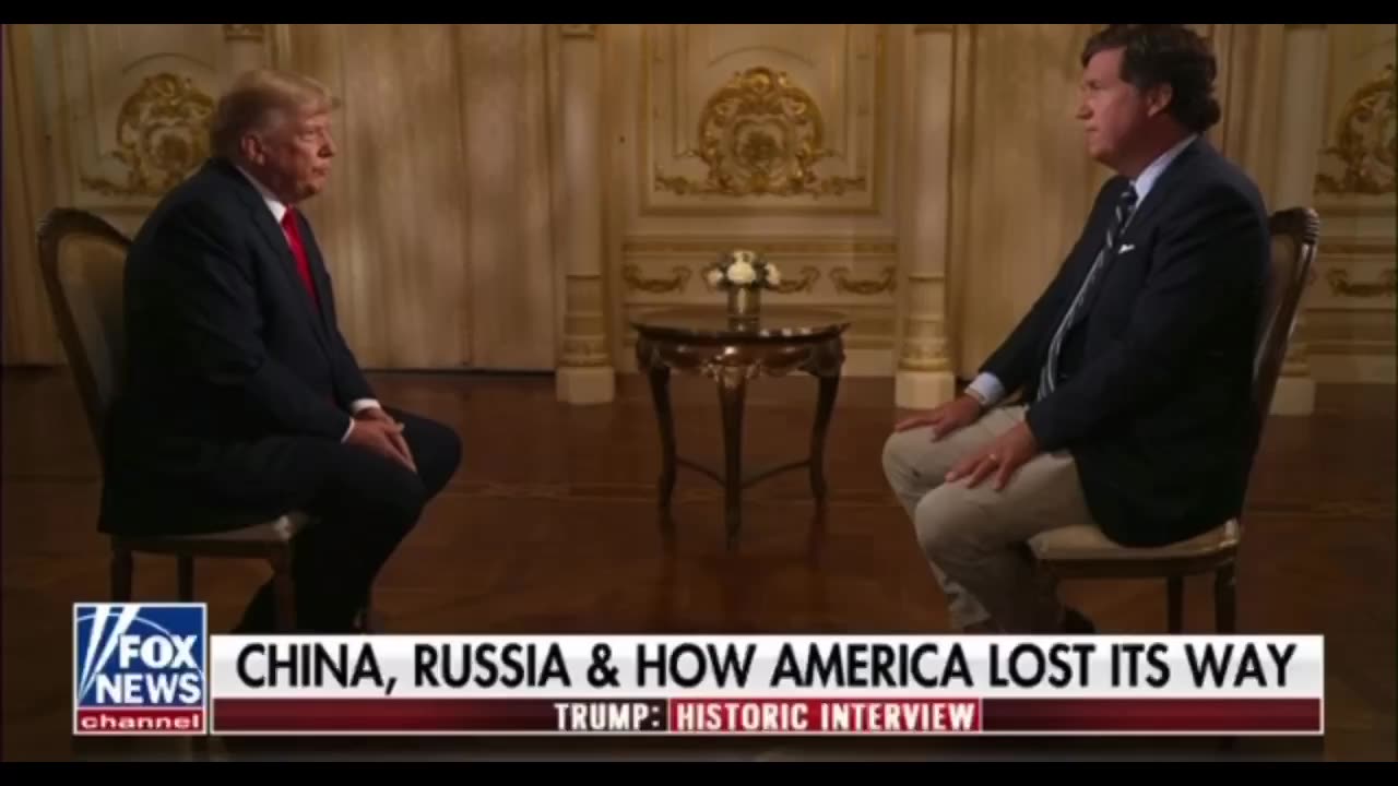 Donald Trump Interview with Tucker Carlson - Part 1