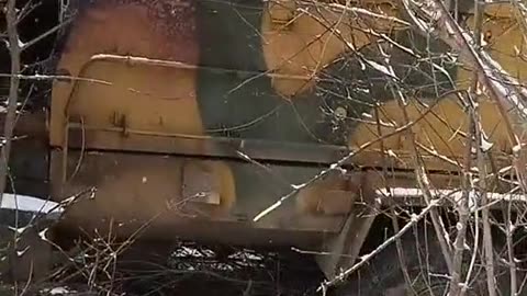 The Russian army continues to destroy Ukrainian armored vehicles