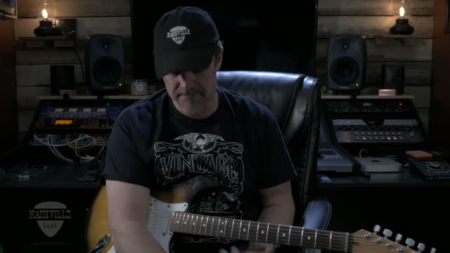 Nashville Licks "The Cowboy Rides Away" George Strait Guitar lesson