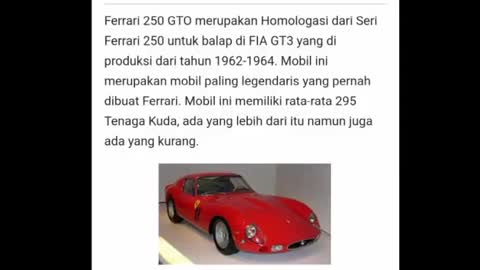 kereta ferari yang termahal didunia