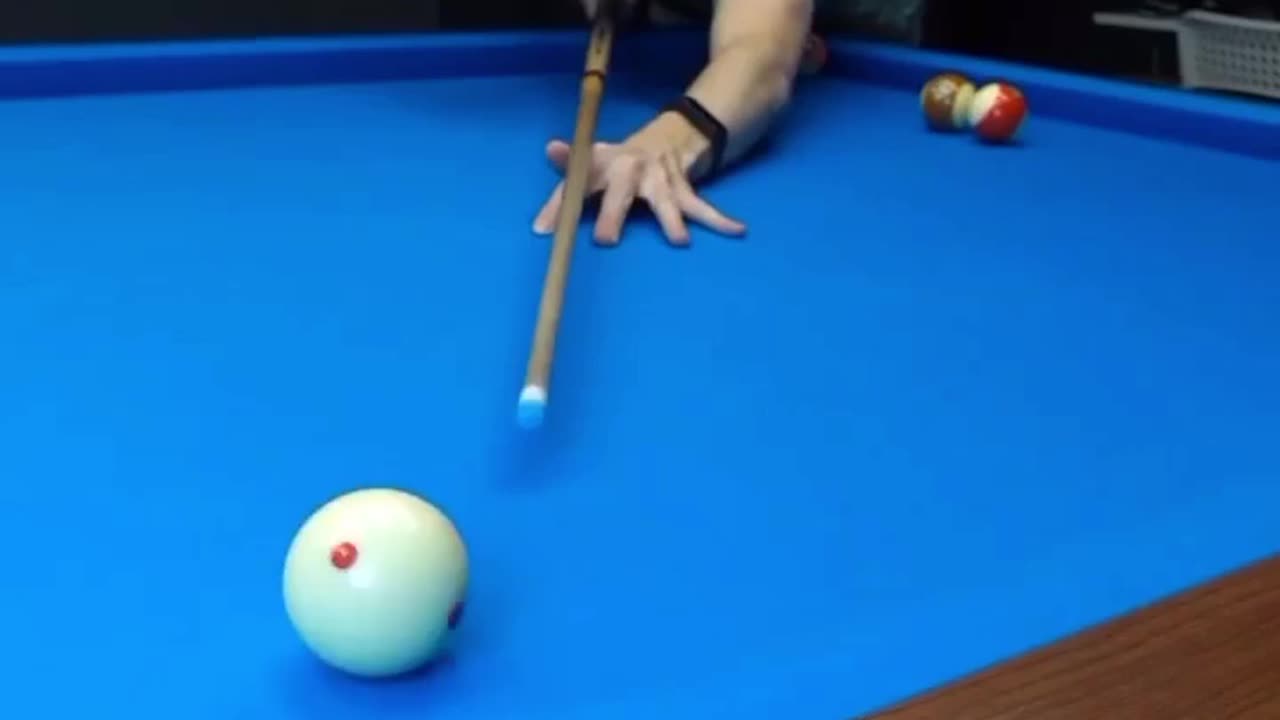 Learning how to shoot ball pool