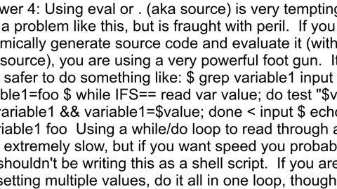 How to use the output of a command as another command nor an argument of one in a shell script