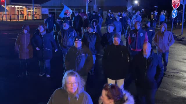 Demmin: Der Demonstrationszug am 27012022