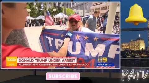 #PNews - 🗳 #DonaldTrump Arrested by #Biden Administration & Arrives at #Miami Courthouse!👎