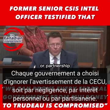 CANADIAN INTEL OFFICER TESTIFIES ON CHINA