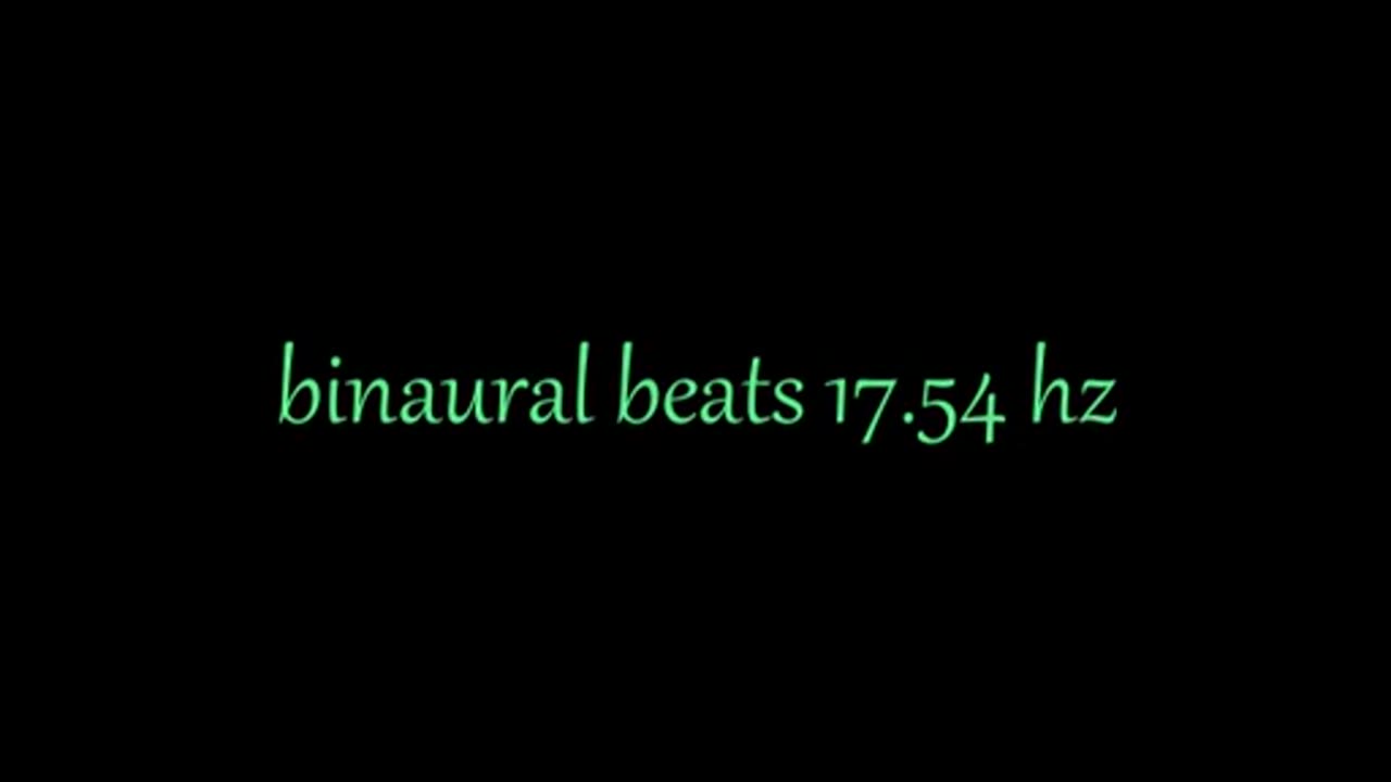 binaural beats 17 54 hz