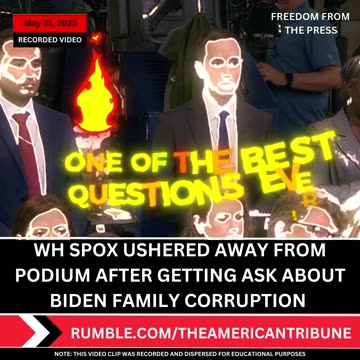 John Kirby can't get off the stage fast enough lol!