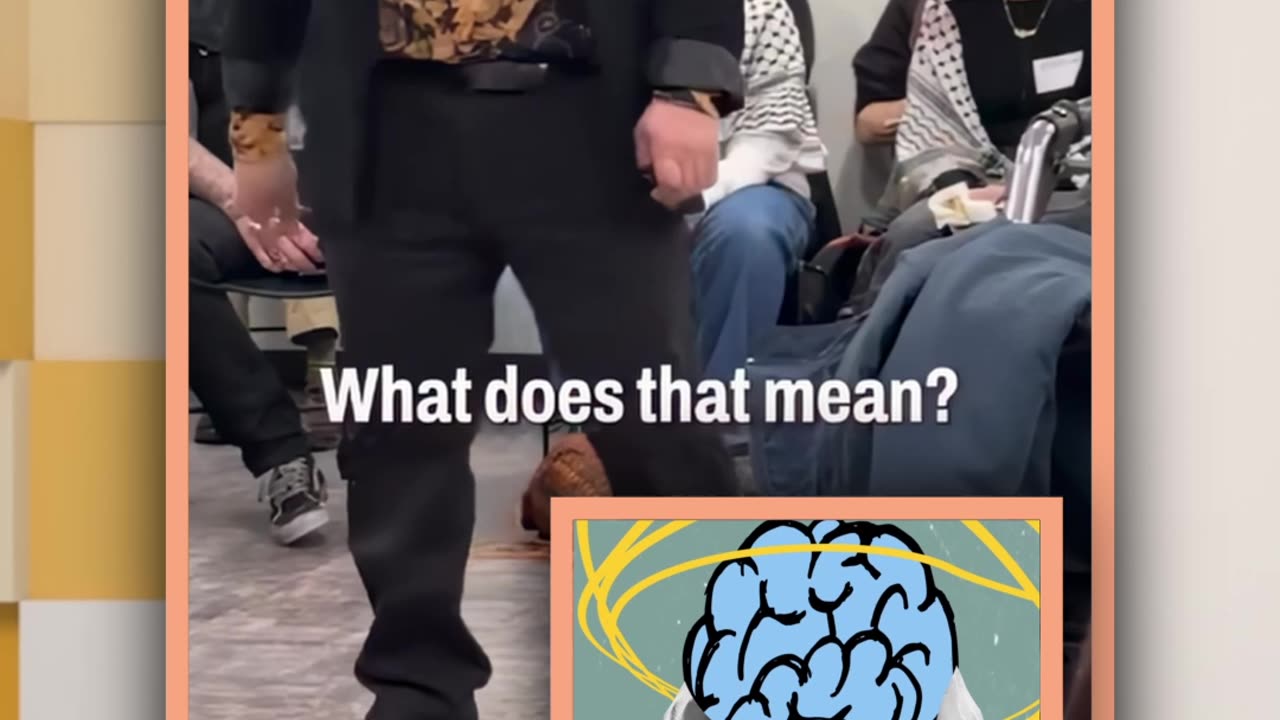 Left-wing Persian Man Activist, Learns "Death to America" in Farsi