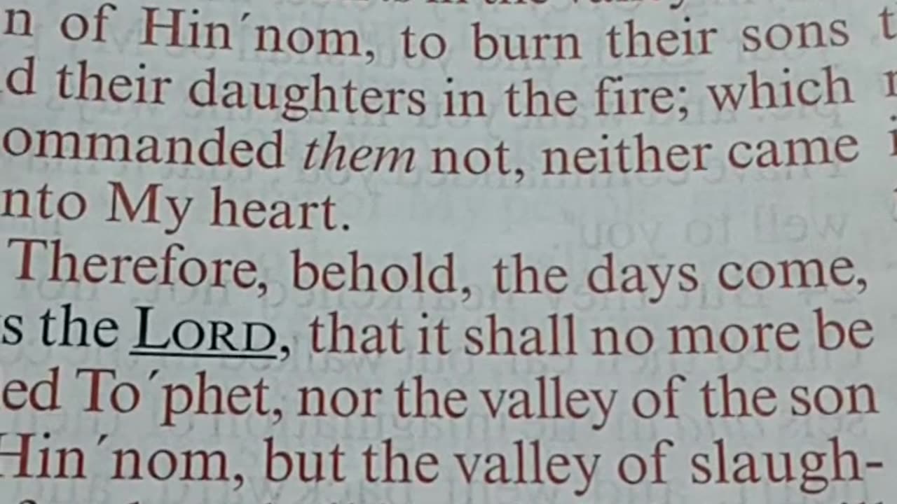 Pit 🛑 stop Jeremiah 7, part 6.
