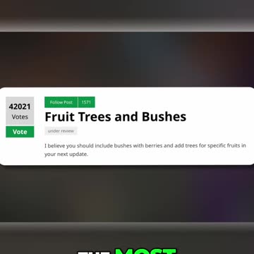 Are Fruit Trees Coming to Minecraft? New Biome and Update Speculations