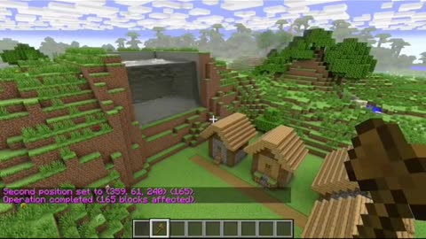 Minecraft realistic video