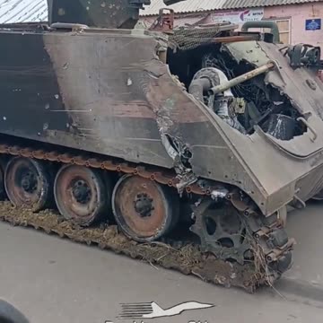 Russians captured an American M113 infantry fighting vehicle in Avdievka