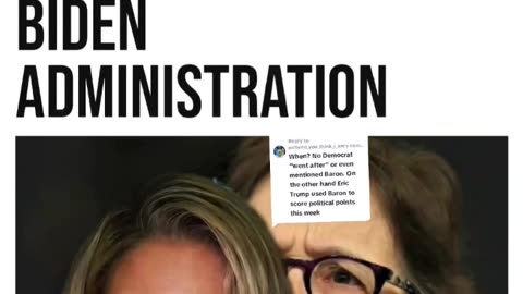 LIST OF TIMES THEY WENT AFTER BARRON