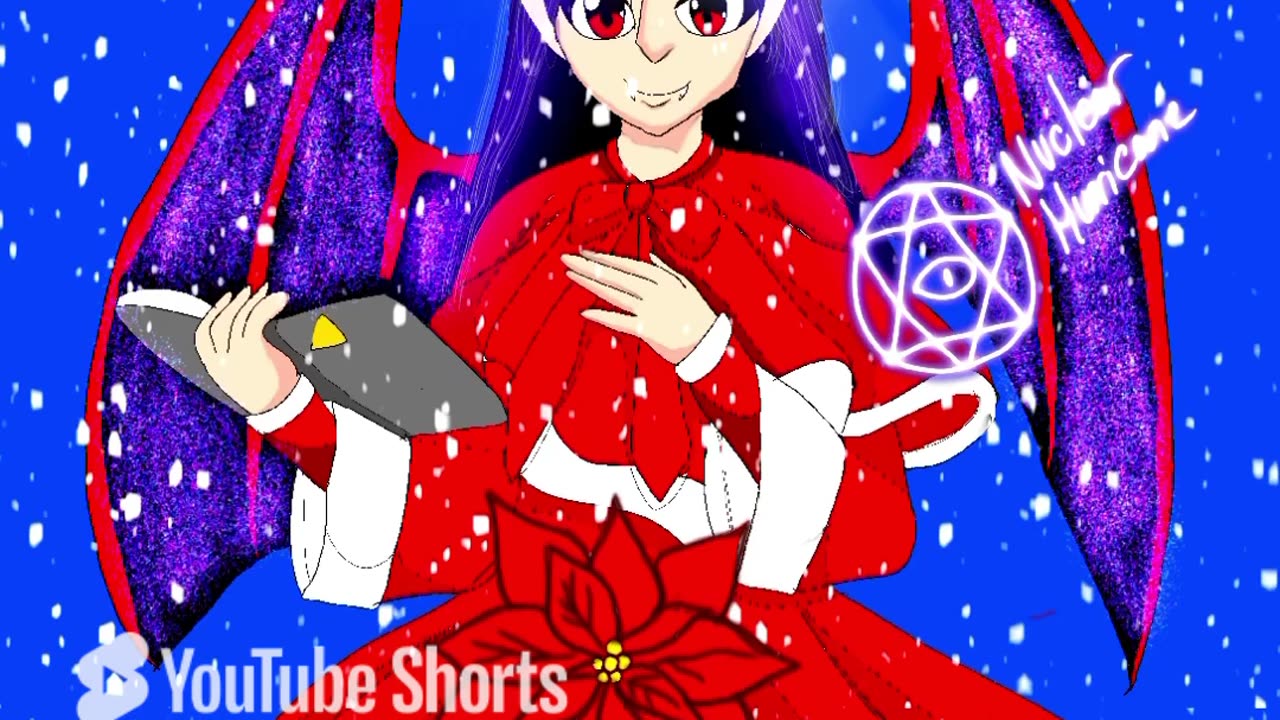 Speedpaint the Christmas vampire