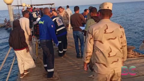 Egypt tour boat sinks on Red Sea diving trip, leaving 16 people missing