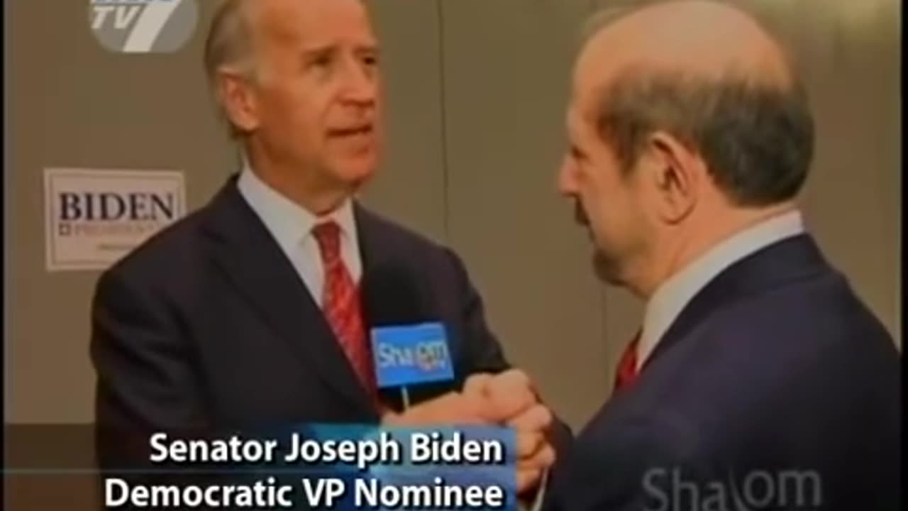 BIDEN: I am a ZIONIST, you don't have to be a JEW to be a ZIONIST