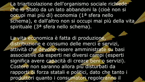 10 minuti per la tri-articolazione sociale