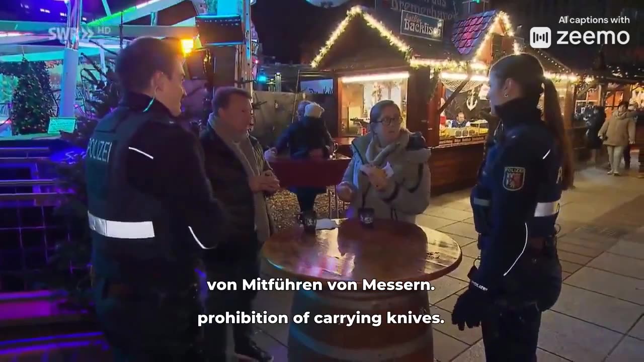 German ZOG bots were hard at work intimidating harmless Christmas market White visitors