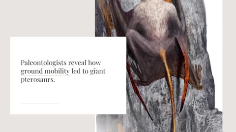 Scientists Uncover Terrestrial Secret Behind Pterosaurs’ Enormous Size