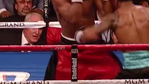 When floyd Mayweather got rocked!!!