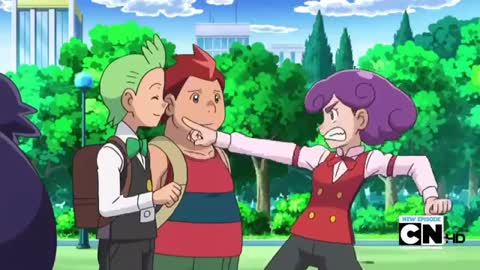 Best Wishes: Burgundy yelling at Cilan