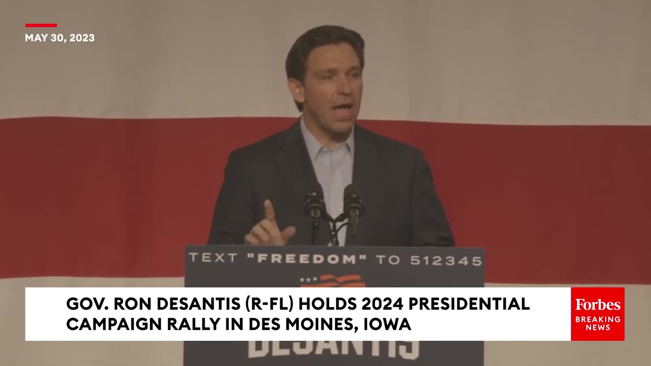 DeSantis- 'We Will Declare A National Emergency About The Border, We'll Shut The Border Down'