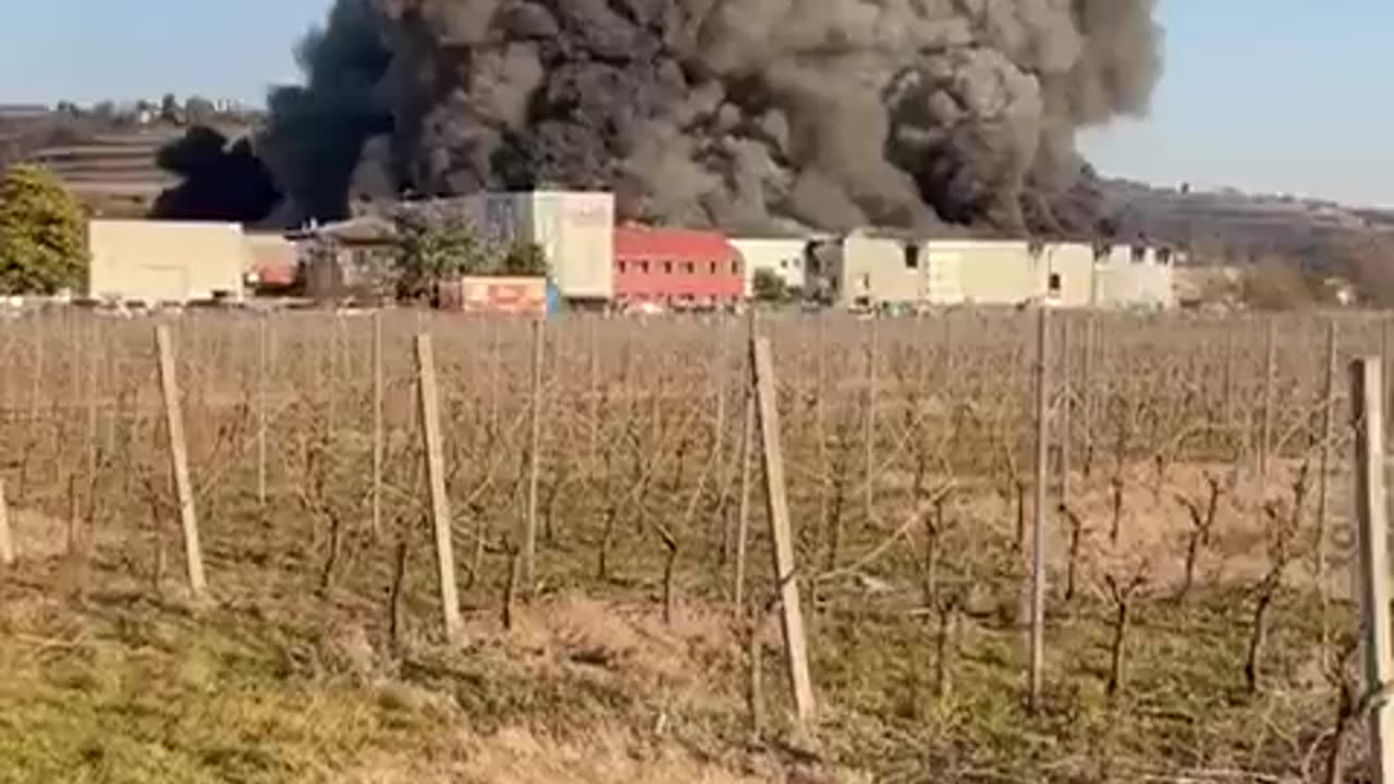 There was ANOTHER massive fire destroying a food production facility