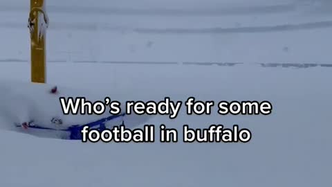 Who's ready for some football in buffalo