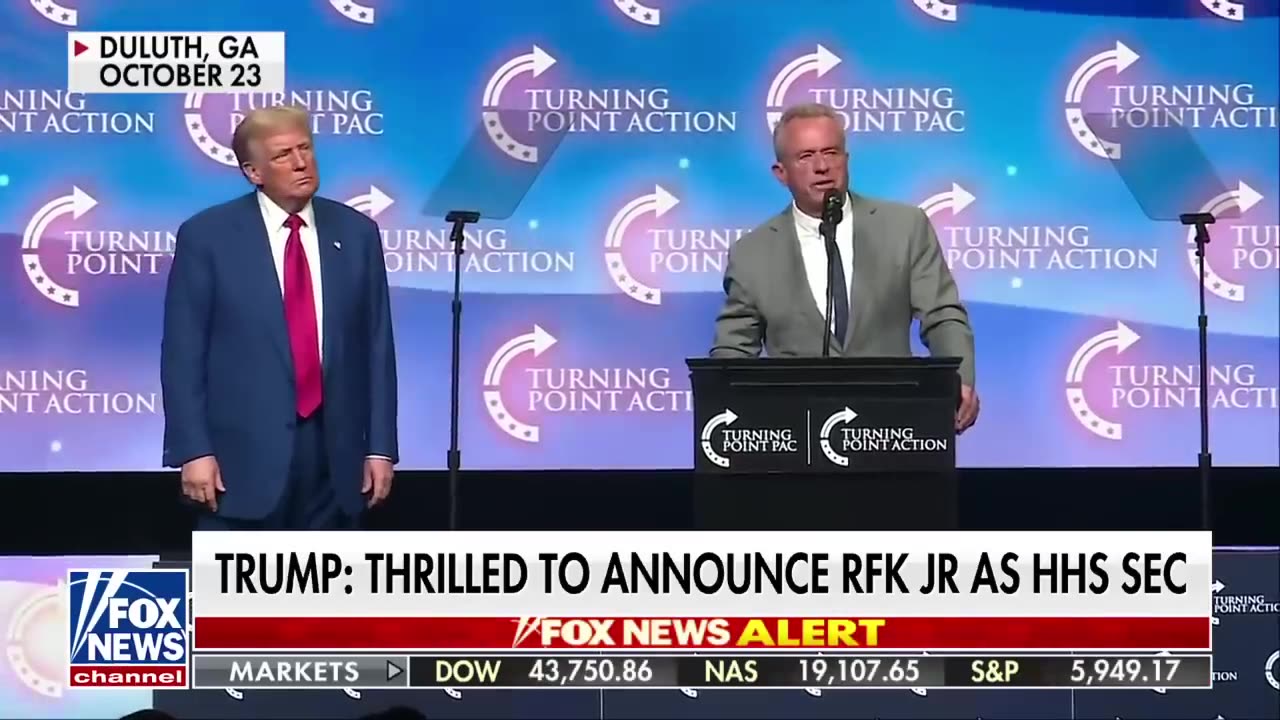 Trump picks RFK, Jr. as Health and Human Services secretary