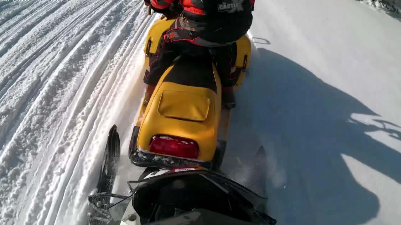 BackcountryBoondockers - not so Epic Snowmobile Crash - Minnesota 2020