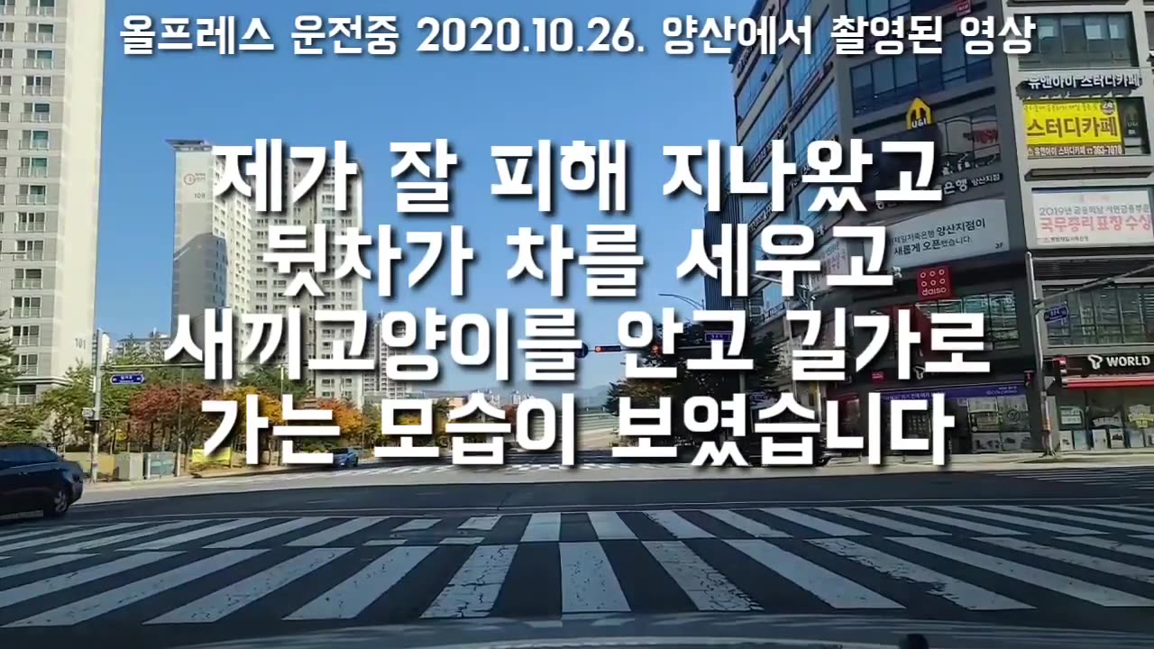 20201102_V3_S02(Tvicl5j_1oA)생명은 귀중합니다. 안전운전 합시다. 양산 텐트 촬영을 마치고