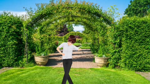 DANCE IN GARDEN FULL ENJOY