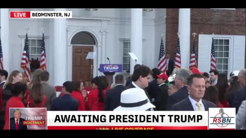 LIVE: President Trump to Deliver Remarks at Trump National Golf Club...