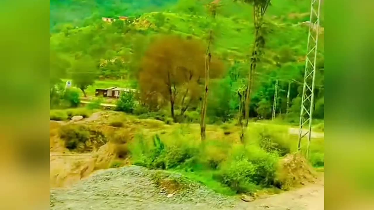 Beautiful Shangla Road Malakand Swat KPK Pakistan