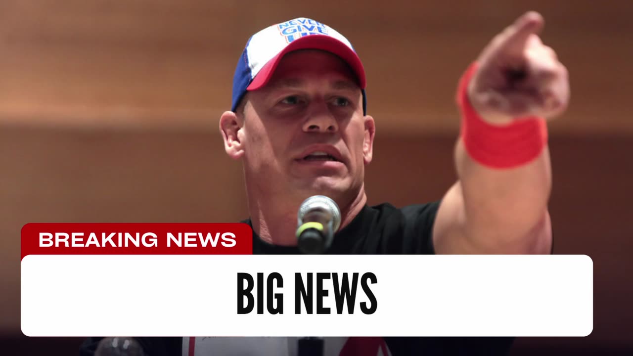 John Cena Drops Big WWE News For After Farewell Tour