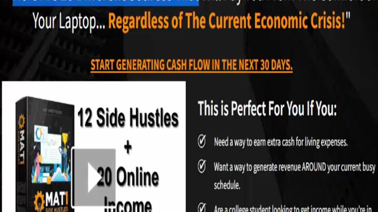 MAT 1 Quick Cash Side Hustles Review