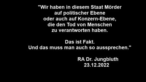 Ex-Staatsanwalt - Impfagenda könnte strafrechtlich mit Totschlag oder sogar Mord geahndet werden