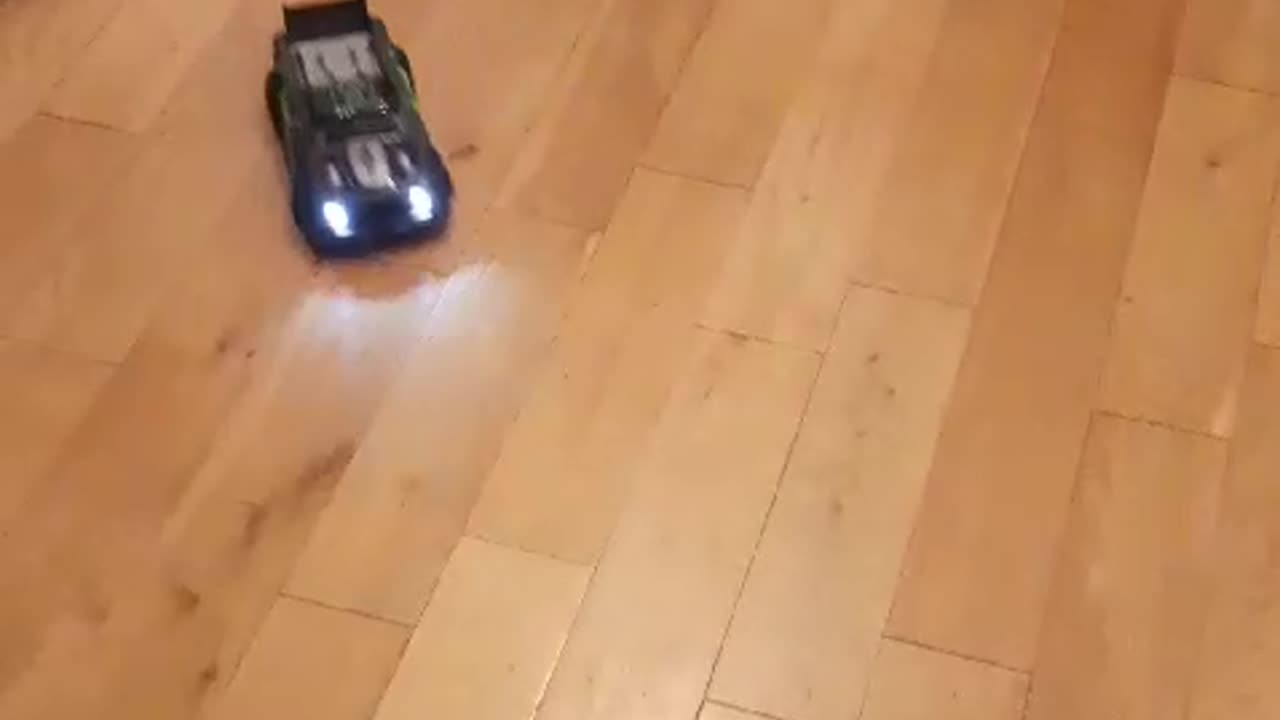 RC Drift truck indoors