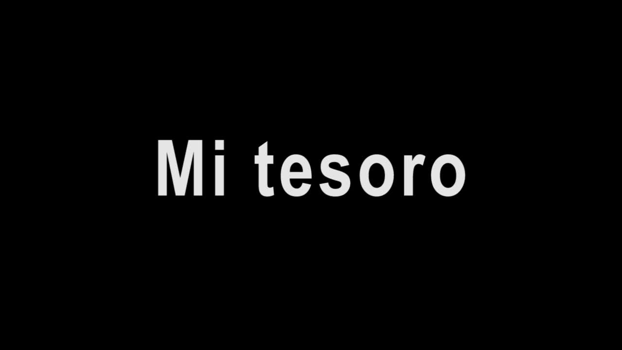 Mi tesoro